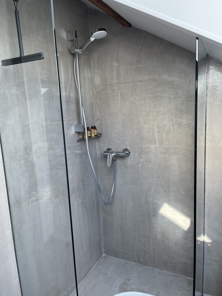 Douche à l'italienne